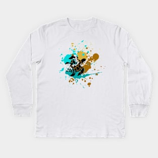 Dude Splash Kids Long Sleeve T-Shirt